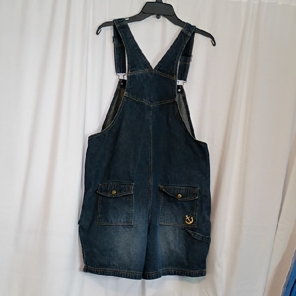 Disney Dark Blue Jean Shorts with Winnie the Pooh Patch - Picture 5 of 6